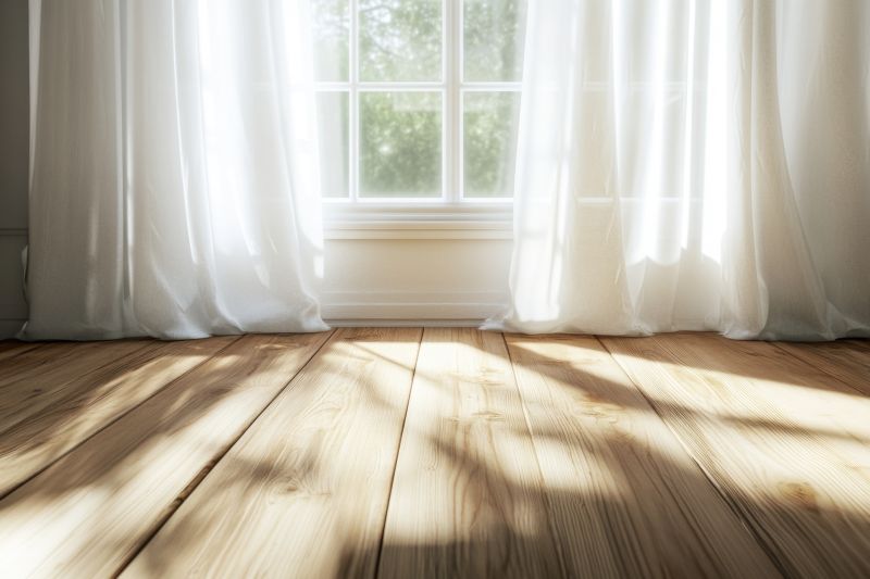 Spring Curtain Installation